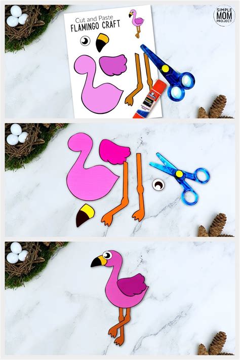 Printable Flamingo Craft